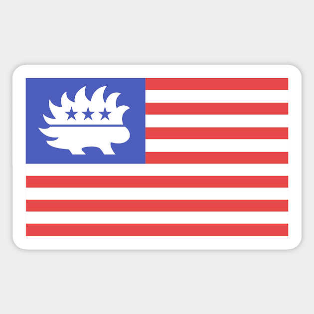 Funny United States Election Libertarian Party Sticker by Wizardmode